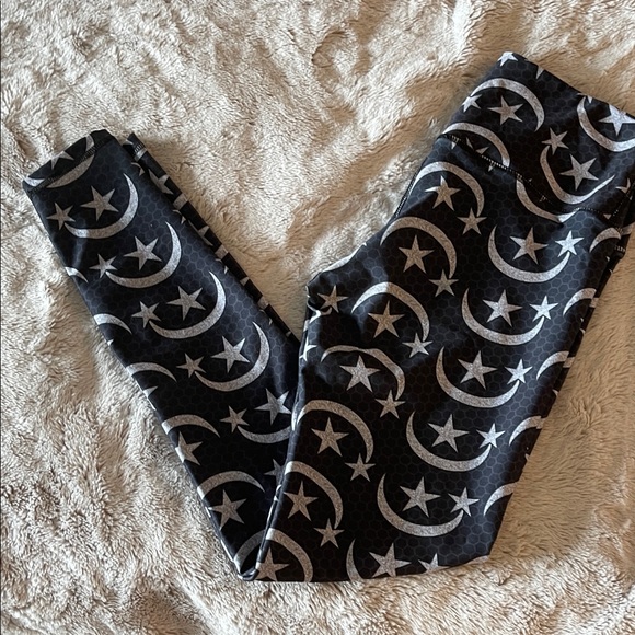 Pants - Starry Night Shape Up Athletic-wear Leggings